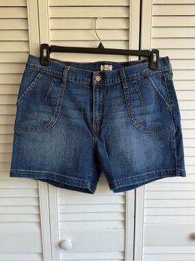 Levi's Classic Dark Blue Denim Shorts 515TM Short